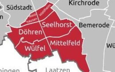 Living in the district of Döhren-Wülfel-Mittelfeld