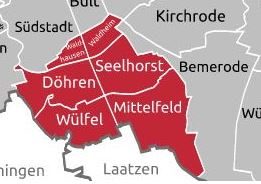 Wohnen im Stadtbezirk Döhren-Wülfel-Mittelfeld