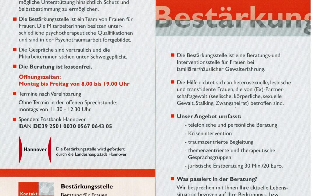 Hilfen für Frauen in Not – Beratungsstellen