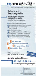 Beratung für Jungen und junge Männer von 6 – 21 Jahren