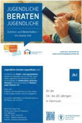 Jugendliche beraten Jugendliche von 16 – 20 Jahren