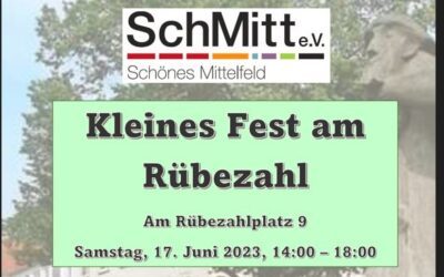 Kleines Fest am Rübezahl Samstag, 17. Juni 2023, 14:00 – 18:00