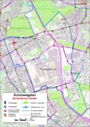 Schulwegplan Mittelfeld – Wir wünschen allen Kindern der Grundschule Beuthener Straße einen guten Schulstart!