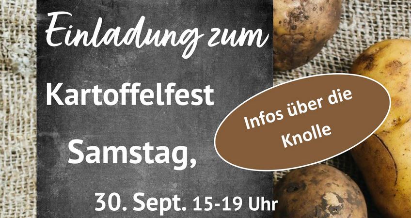 30 سبتمبر من الساعة 15.00:19.00 مساءً حتى XNUMX:XNUMX مساءً.مهرجان SoVD Potato am Nachbarschaftstreff Mittelfeld مع الموسيقى الحية