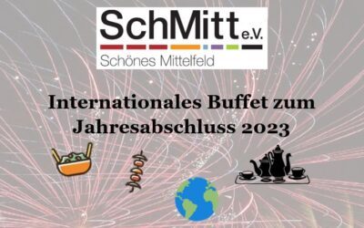 Internationales Buffet zum Jahresabschluss 2023