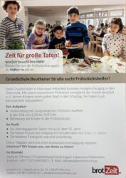 Zeit für große Taten! brotZeit braucht Ihre Hilfe!