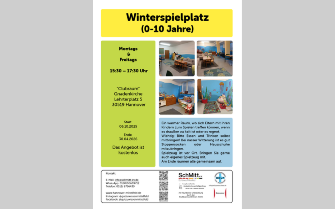 Winterspielplatz (0-10 Jahre)