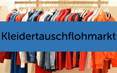 Freitag, der 16. Mai, 17.00 – 19.00 Uhr – Kleidertauschflohmarkt