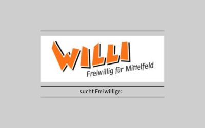 WILLI sucht Ehrenamtliche für…