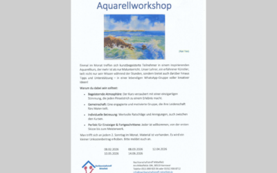 Aquarellkurs