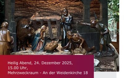 Mittwoch, 24. Dezember, 15.00 Uhr – Christvesper