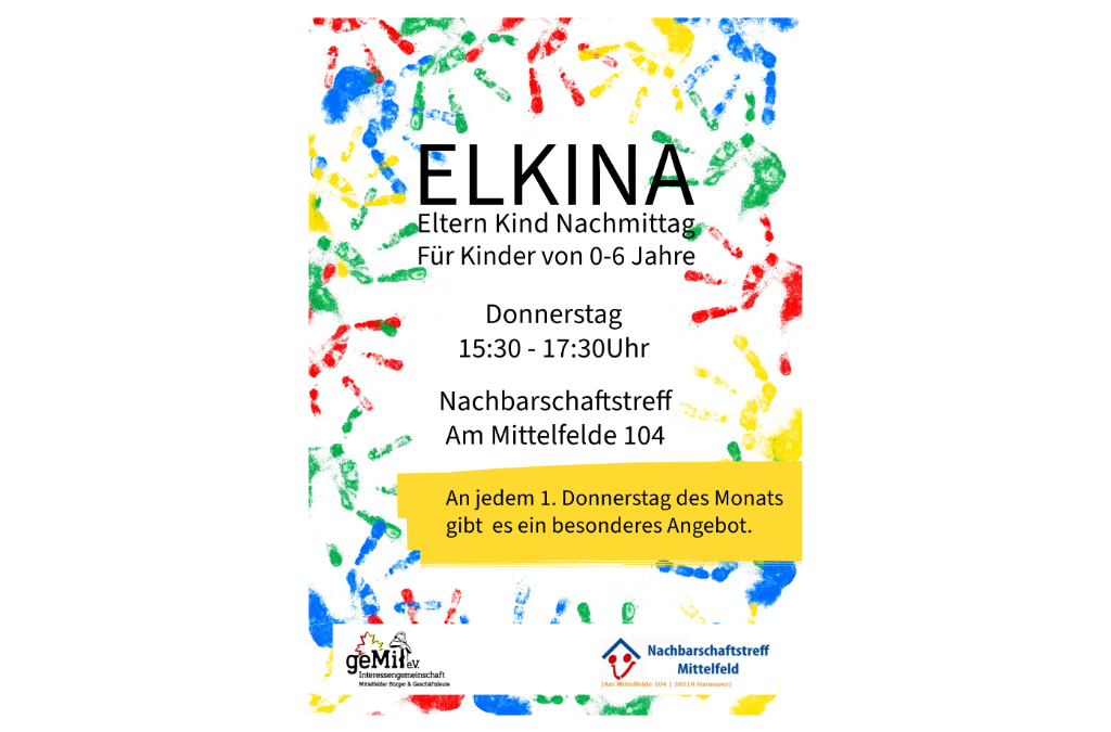 ElKiNa – Eltern Kind Nachmittag