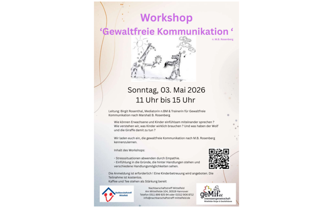 Workshop: Gewaltfreie Kommunikation