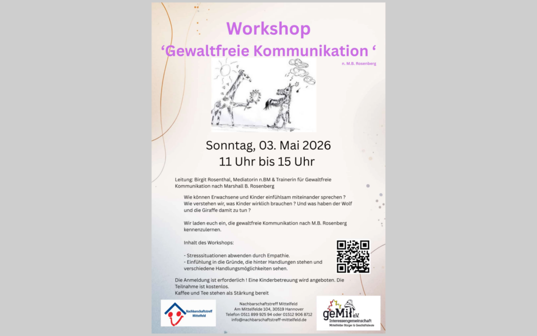 Workshop: Gewaltfreie Kommunikation