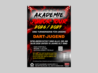 Turnierserie für die Dart-Jugend