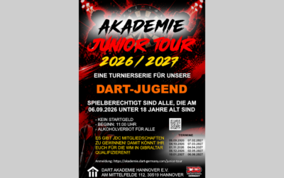 Turnierserie für die Dart-Jugend