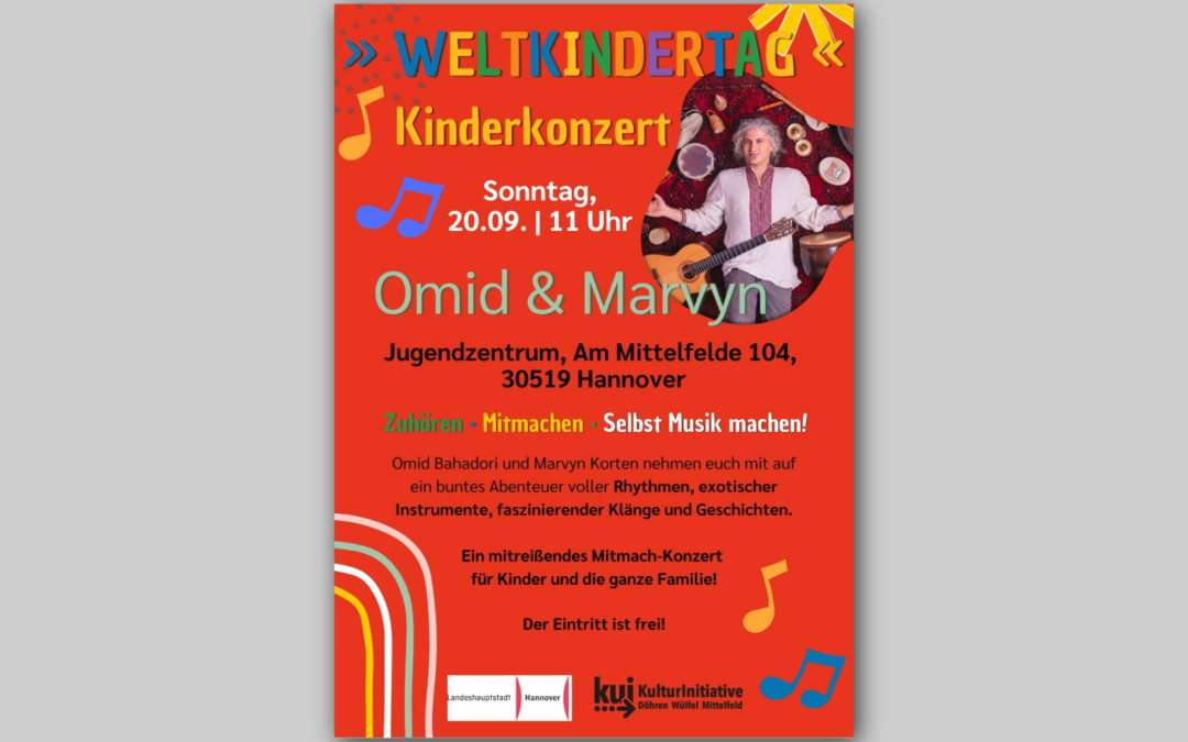 Musikalische Weltreise zum Weltkindertag in Mittelfeld