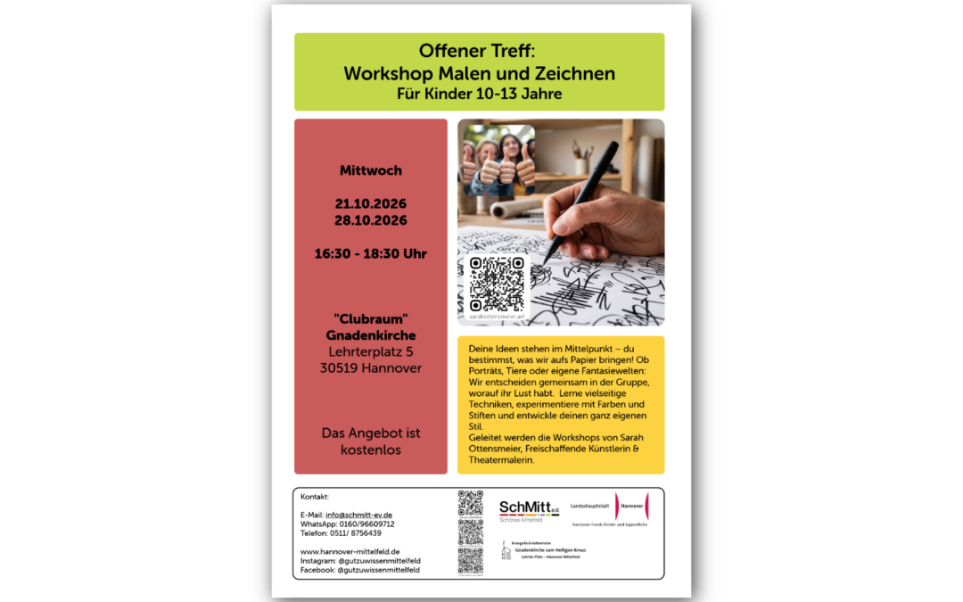 Workshop Malen und Zeichnen